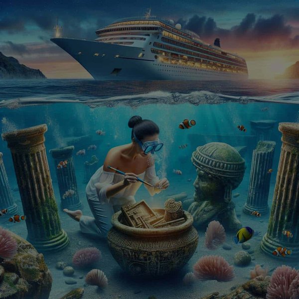 Comment profiter d'une croisière pour participer à des fouilles archéologiques sous-marines ?